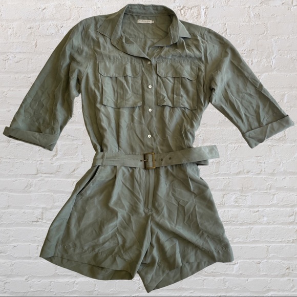 R.M. WILLIAMS 100% silk brand new belted jumpsuit, size 12 - Picture 9 of 16